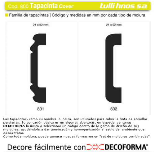 Tapacintas