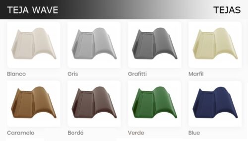 wave TEJAS colores
